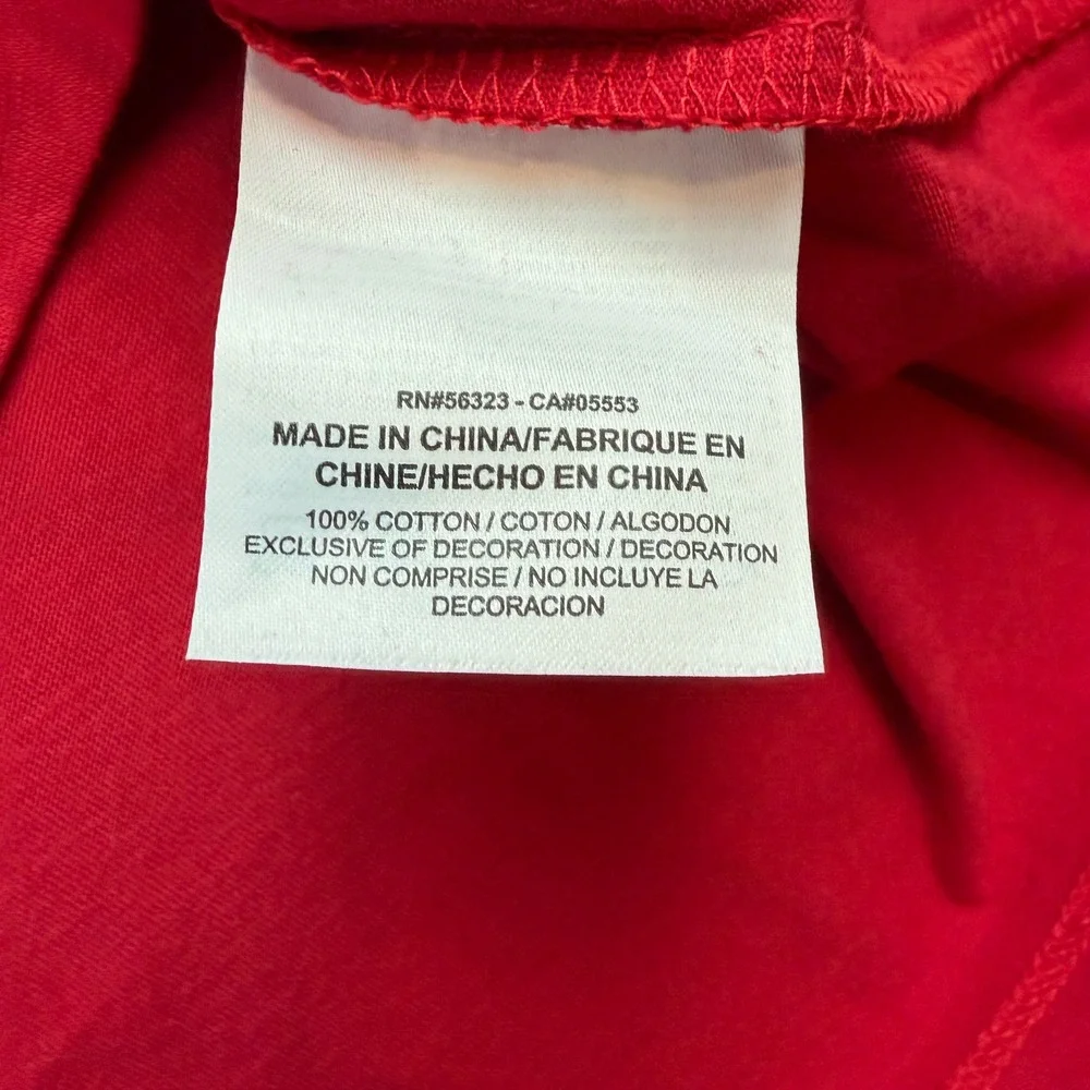 Jordan T-Shirt Men's XXL Red Jesus Booger Lonnie Mance Sip Graphic AR0053-687